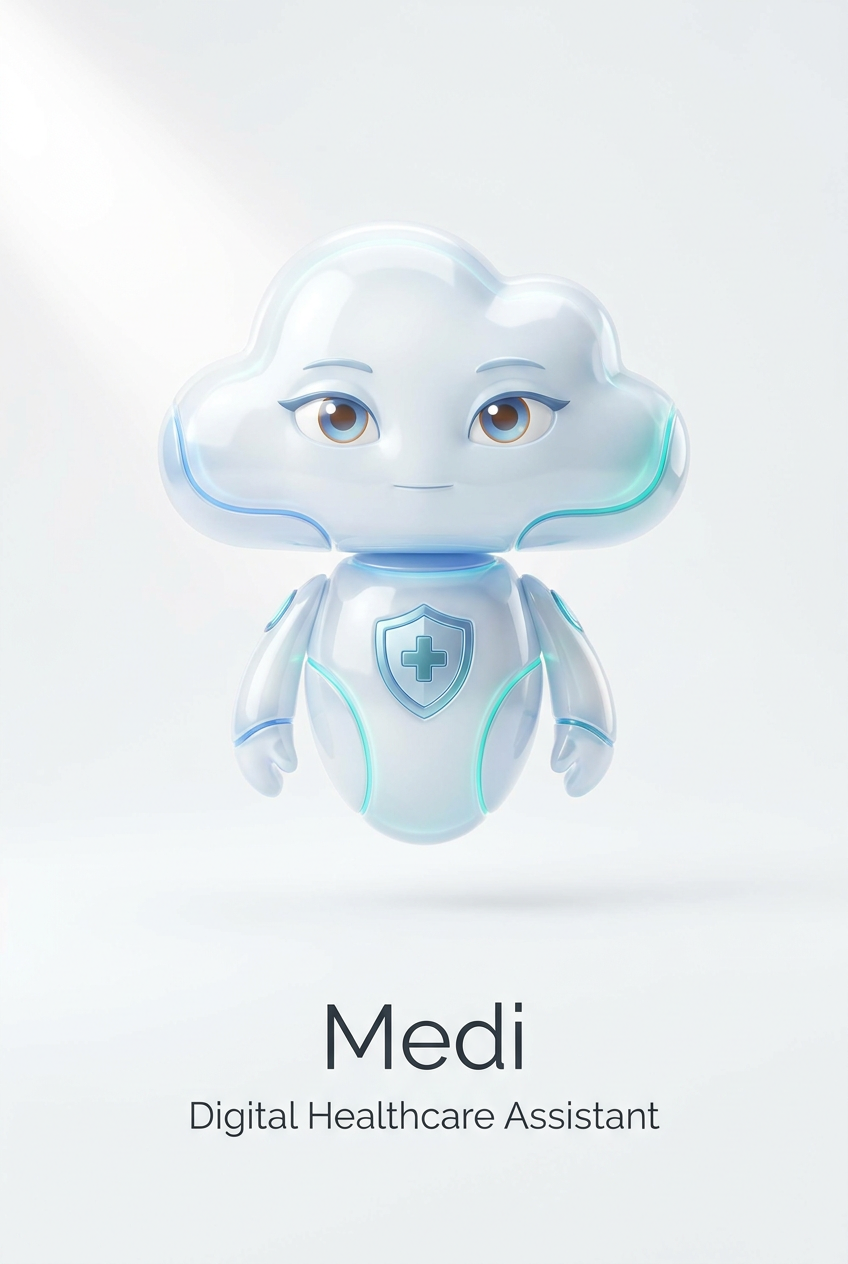 Cora, the MediCloud AI assistant avatar